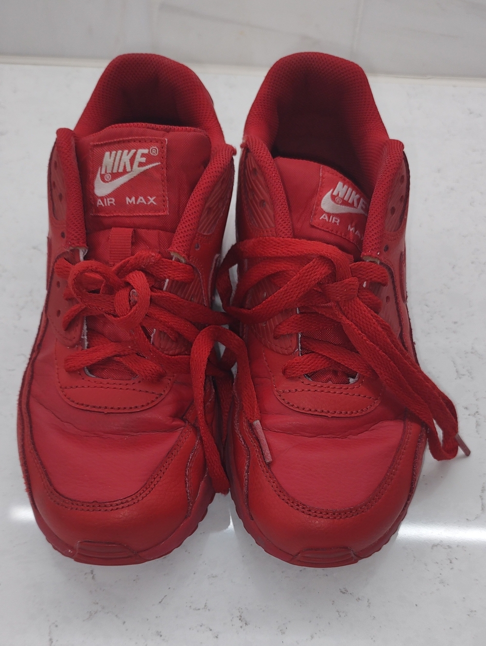 Nike Kids Red Air Max Youth Size 6.5Y Sneakers
